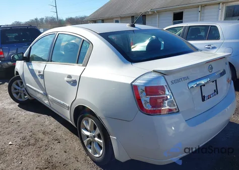2012 Nissan Sentra 2.0 Sl from USA, damaged, VIN 3N1AB6AP0CL657095